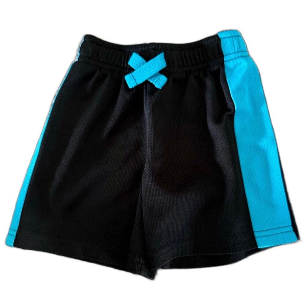 Garanimals Athletic Shorts Size 2T Drawstring Blue Black (822)